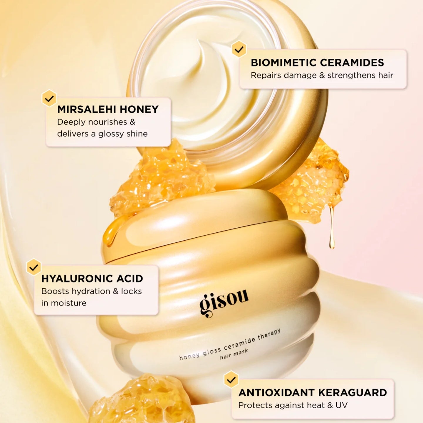 Honey Gloss Ceramide Therapy Hair Mask