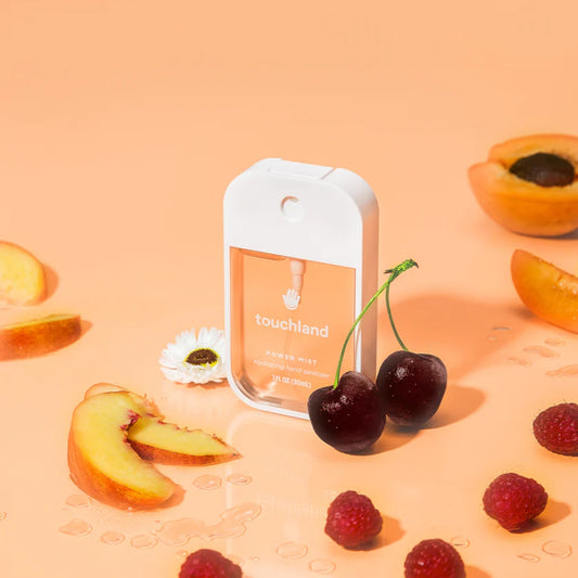 Power Mist Velvet Peach Hydrating Hand Sanitizer