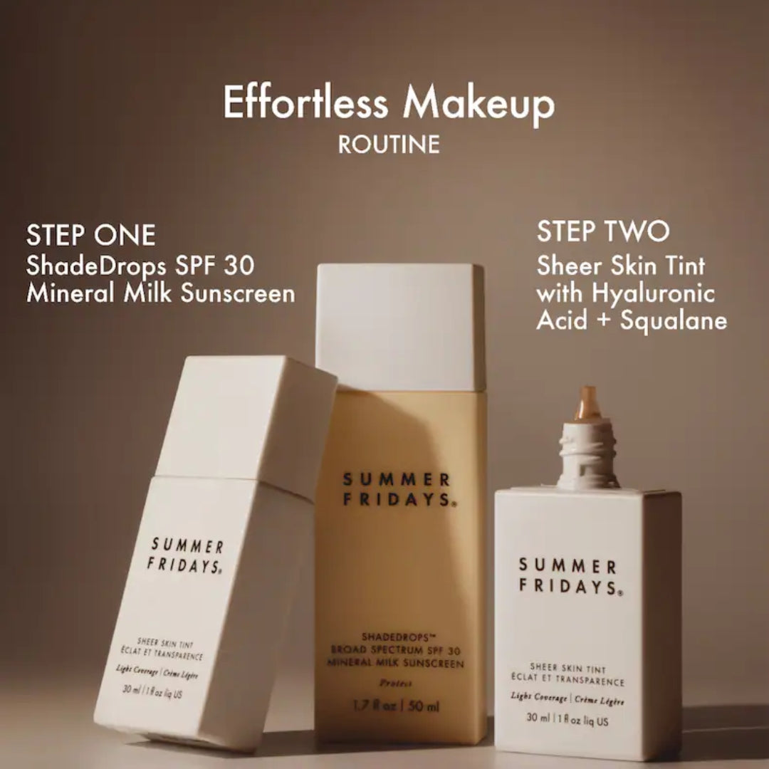 ShadeDrops Broad Spectrum SPF 30 Mineral Milk Sunscreen