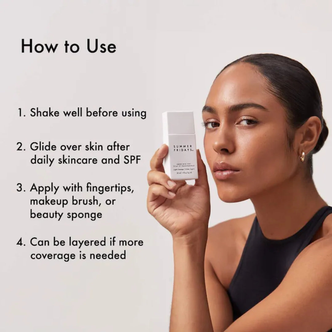 Sheer Skin Tint with Hyaluronic Acid + Squalane