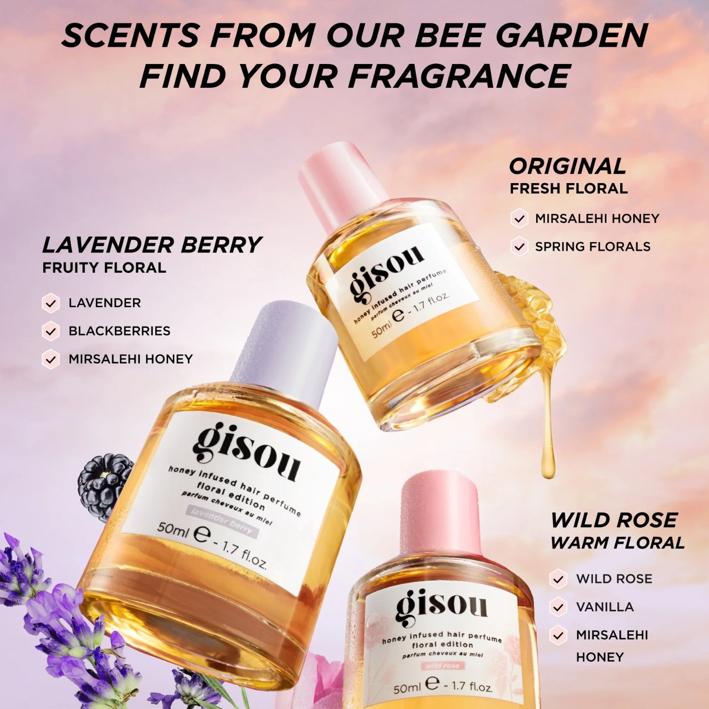 Honey Infused Hair Perfume