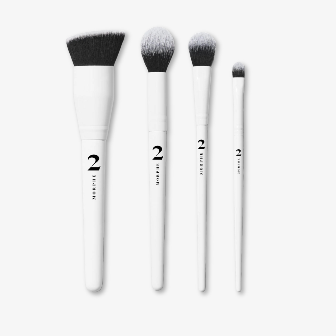 The Sweep Life 4-Piece Face & Eye Brush Set